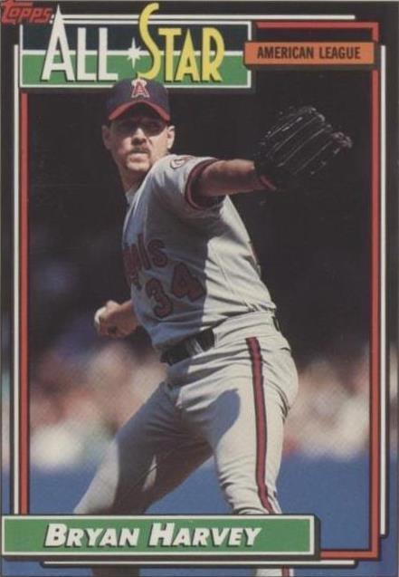 Topps 1992 - Bryan Harvey #407