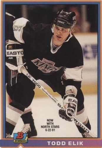 1991-92 Bowman - Todd Elik #185