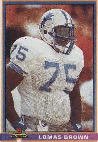 1991 Bowman Lomas Brown #155