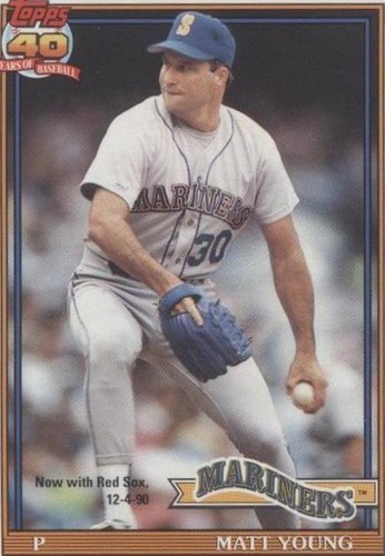 1991 O-Pee-Chee - Matt Young #108