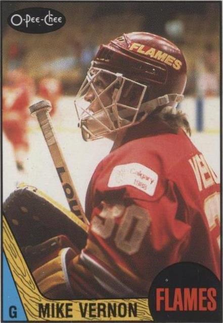 1987-88 O-Pee-Chee - Mike Vernon #215