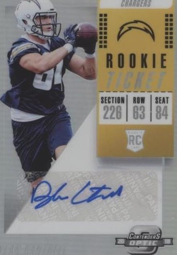 2018 Panini Contenders Optic Dylan Cantrell #167