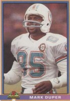 1991 Bowman Mark Duper #299