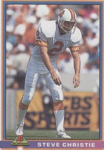 1991 Bowman Steve Christie #516