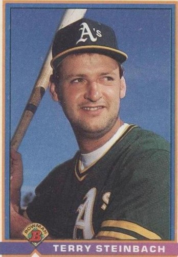 1991 Bowman - Terry Steinbach #216