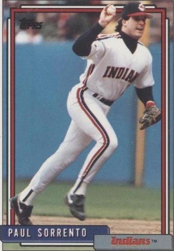 1992 Topps Traded - Paul Sorrento #108T