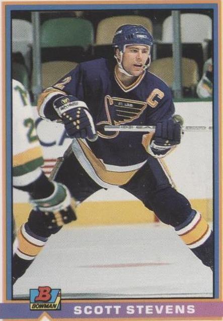 1991-92 Bowman - Scott Stevens #369