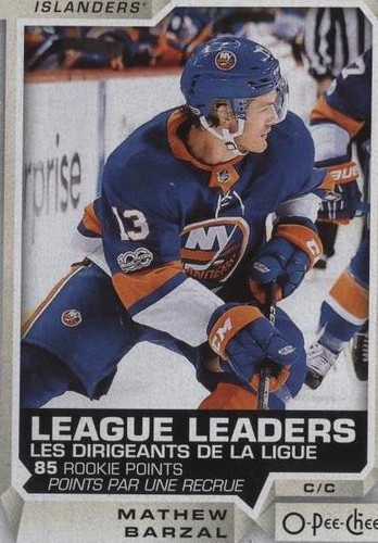 2018-19 O-Pee-Chee - Mathew Barzal #600