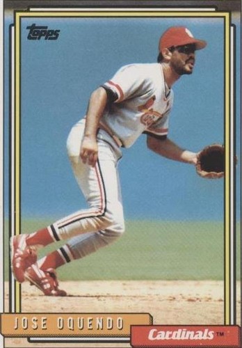 1992 Topps - Jose Oquendo #723
