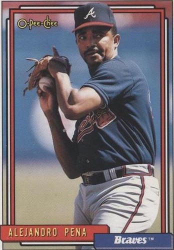 1992 O-Pee-Chee - Alejandro Pena #337