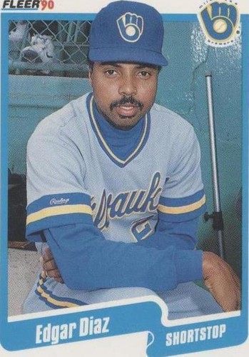1990 Fleer Update - Edgar Diaz #U-105