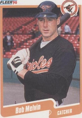 1990 Fleer - Bob Melvin #181