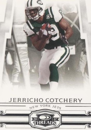 2007 Donruss Threads Jerricho Cotchery #34