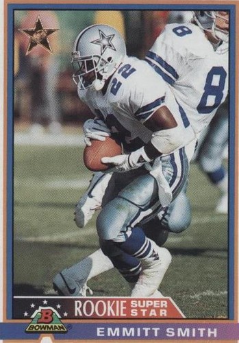 1991 Bowman Emmitt Smith #3