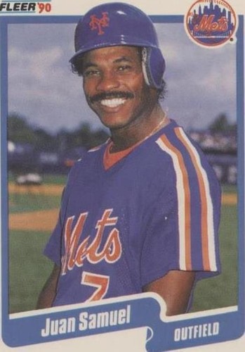 1990 Fleer - Juan Samuel #215
