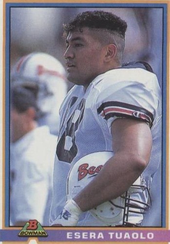 1991 Bowman Esera Tuaolo #178
