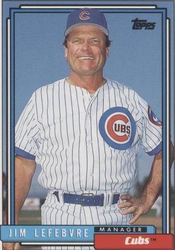 1992 Topps Traded - Jim Lefebvre #63T