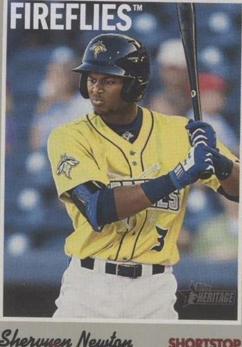 2019 Topps Heritage Minor League Edition - Shervyen Newton #20