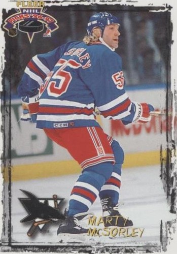 1996-97 Fleer NHL Picks - Marty McSorley #166