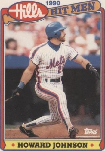 1990 Topps Hills Hit Men - Howard Johnson #33