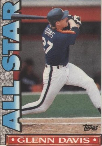 1990 Topps TV Glossy All-Star Set - Glenn Davis #45