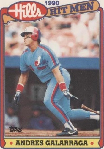 1990 Topps Hills Hit Men - Andres Galarraga #31