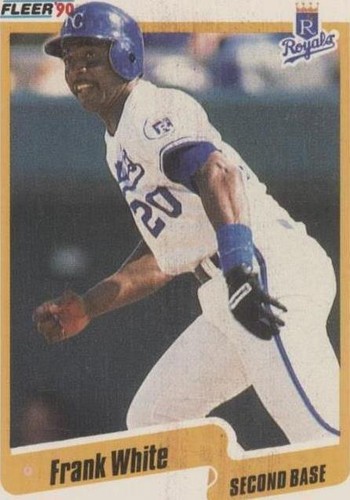 1990 Fleer - Frank White #122