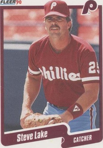 1990 Fleer - Steve Lake #566
