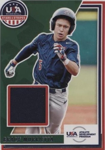2022 Panini USA Baseball Stars & Stripes - Brady Murrietta #USAM-BY