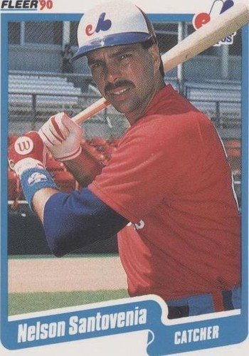 1990 Fleer - Nelson Santovenia #360