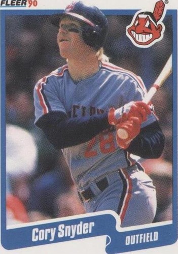 1990 Fleer - Cory Snyder #502
