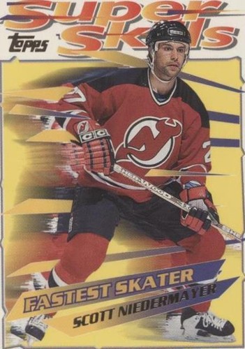 1995-96 Topps Super Skills - Scott Niedermayer #27