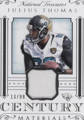 2015 Panini National Treasures Julius Thomas #CM-JT