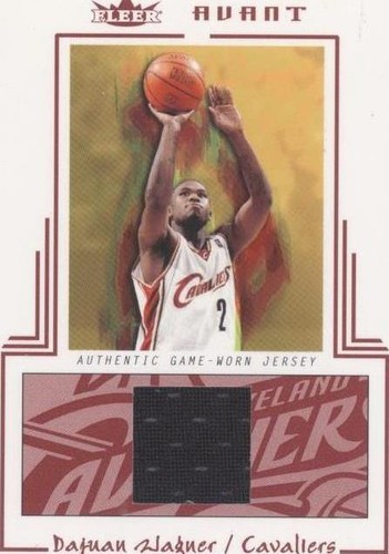 2003-04 Fleer Avant - Dajuan Wagner #AGW/DW