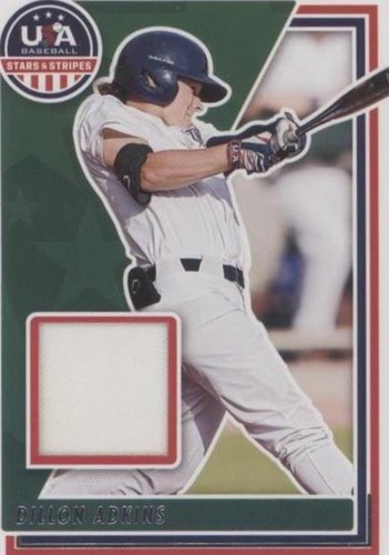 2022 Panini USA Baseball Stars & Stripes - Dillon Adkins #USAM-DA