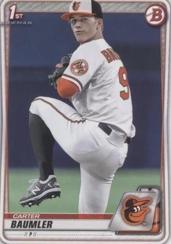2020 Bowman Draft - Carter Baumler #BD-117