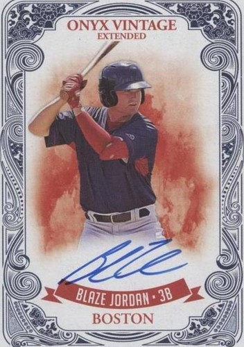 2021 Onyx Vintage Extended - Blaze Jordan #EABJ