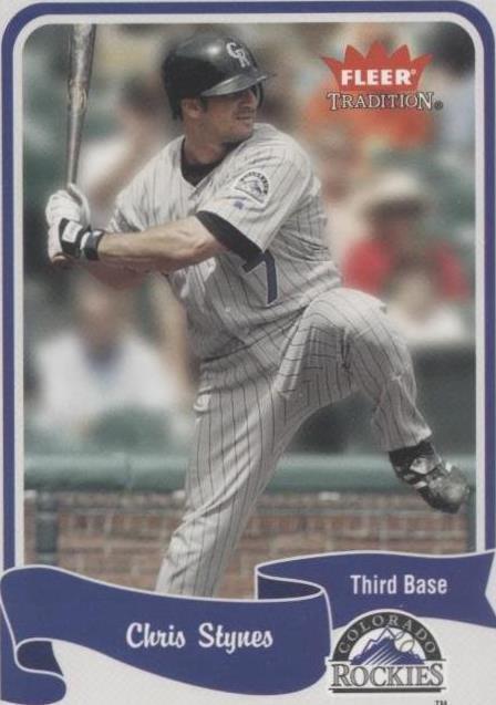 2004 Fleer Tradition - Chris Stynes #100