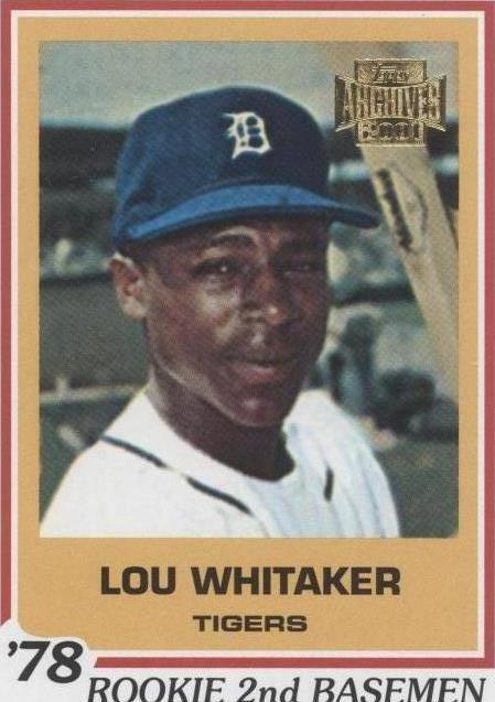 2001 Topps Archives - Lou Whitaker #305