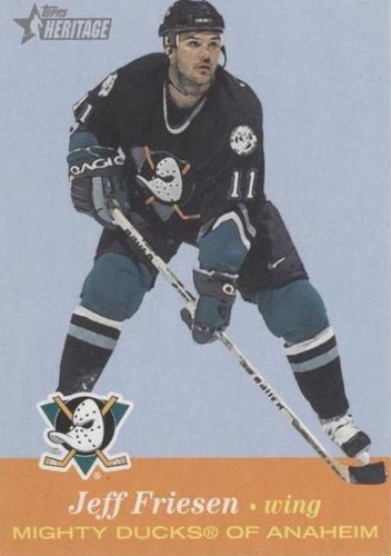 2001-02 Topps Heritage - Jeff Friesen #73