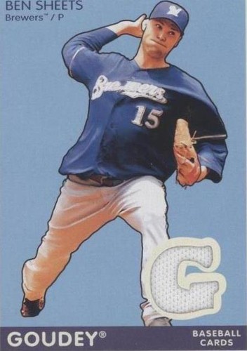 2009 Upper Deck Goudey - Ben Sheets #GM-BS