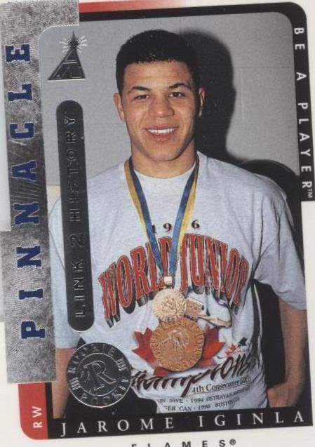 1996-97 Pinnacle Be A Player - Jarome Iginla #LTH-1A