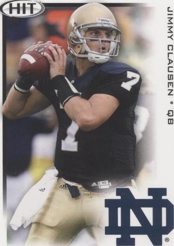 2010 SAGE Hit Jimmy Clausen #51