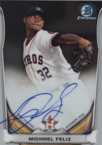 2014 Bowman Chrome - Michael Feliz #BCAP-MF