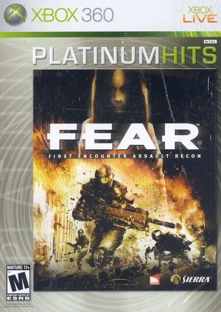 F.E.A.R.: First Encounter Assault Recon Platinum Hits Xbox 360 Brand New Game