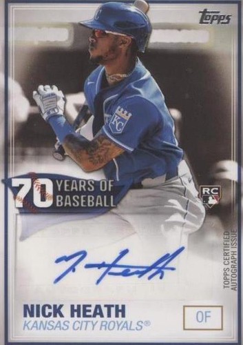 2021 Topps - Nick Heath #70YA-NH