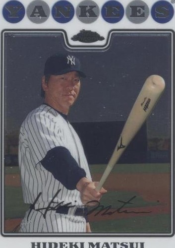 2008 Topps Chrome - Hideki Matsui #118