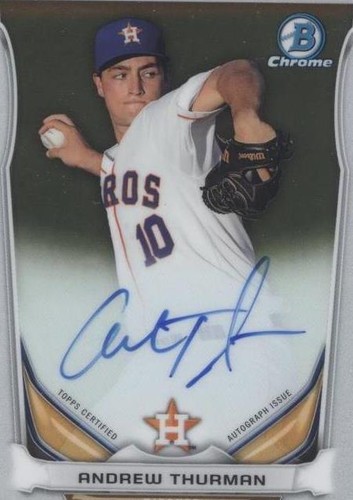 2014 Bowman Chrome - Andrew Thurman #BCAP-ATH