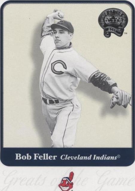 2001 Fleer Greats of the Game - Bob Feller #31