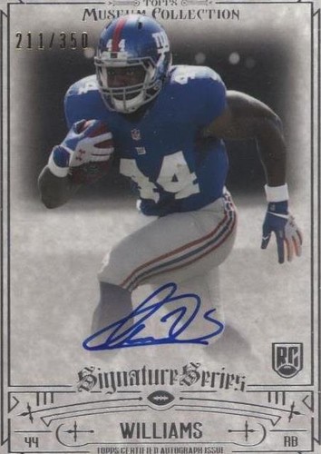 2014 Topps Museum Collection Andre Williams #SSA-AW